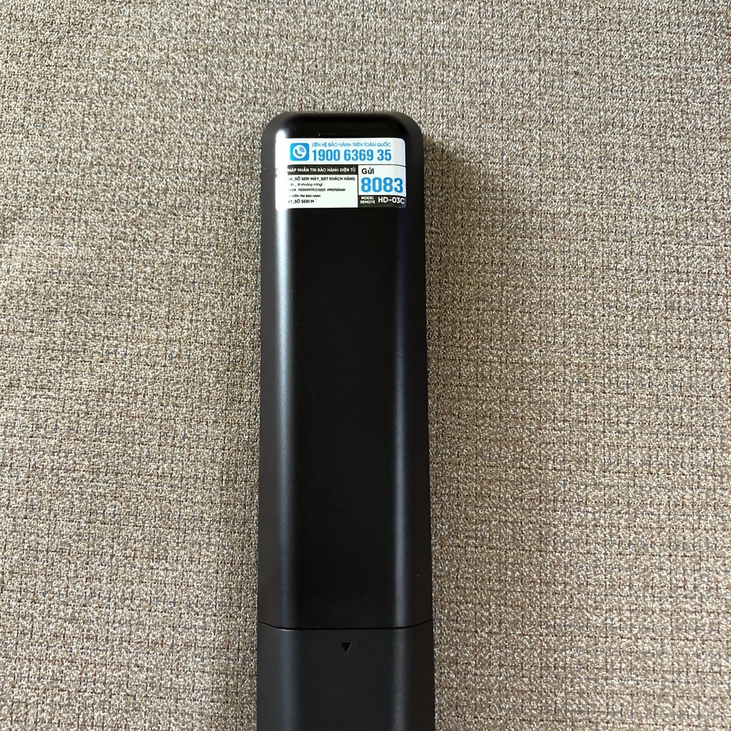 ĐIỀU KHIỂN ASANZO CÓ GIỌNG NÓI - REMOTE ASANZO CÓ BÚT BẤM GIỌNG NÓI - tặng kèm pin, hàng chính hãng mới 100%