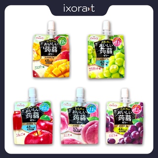 Thạch trái cây konnyaku Tarami 150g [ Made in Japan ] vị xoài, nho, táo, đào, món ăn kiêng tốt cho sức khỏe
