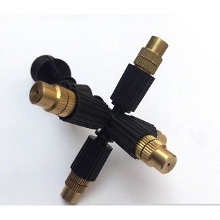 Béc đồng 5 hướng ren ngoài phi 21