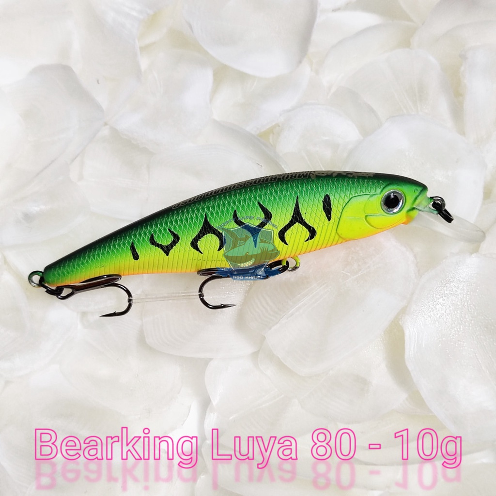 Mồi câu cá chẽm, măng... Bearking Luya 80