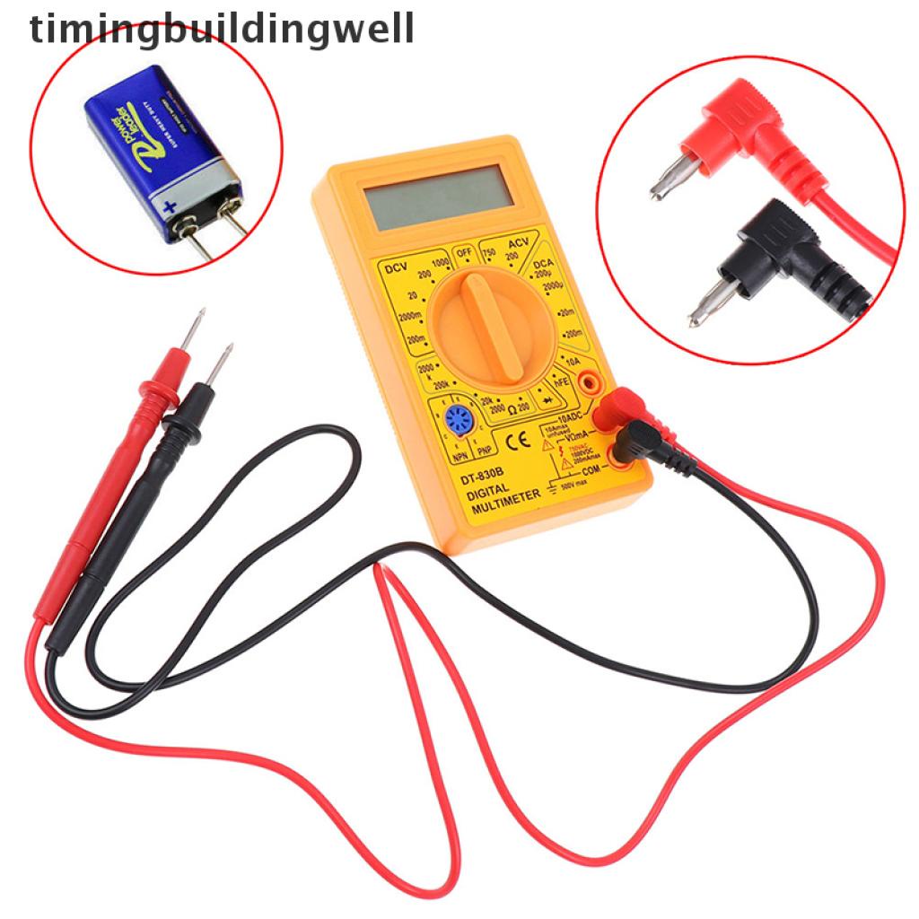 Đồng Hồ Đo Vạn Năng Kỹ Thuật Số DT-830B ac / dc 750 / 1000v Có Màn Hình LCD