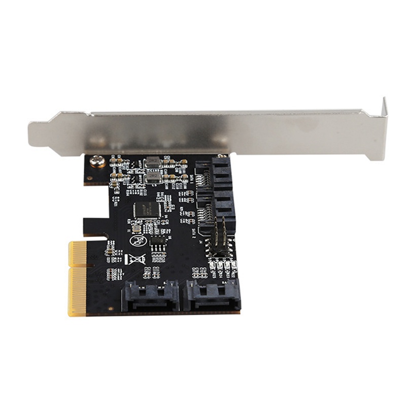 Card Mở Rộng PCIE X4 Sang 4 Cổng SATA3.0 PCIE3.0 Assm1164 Chip Mở Rộng