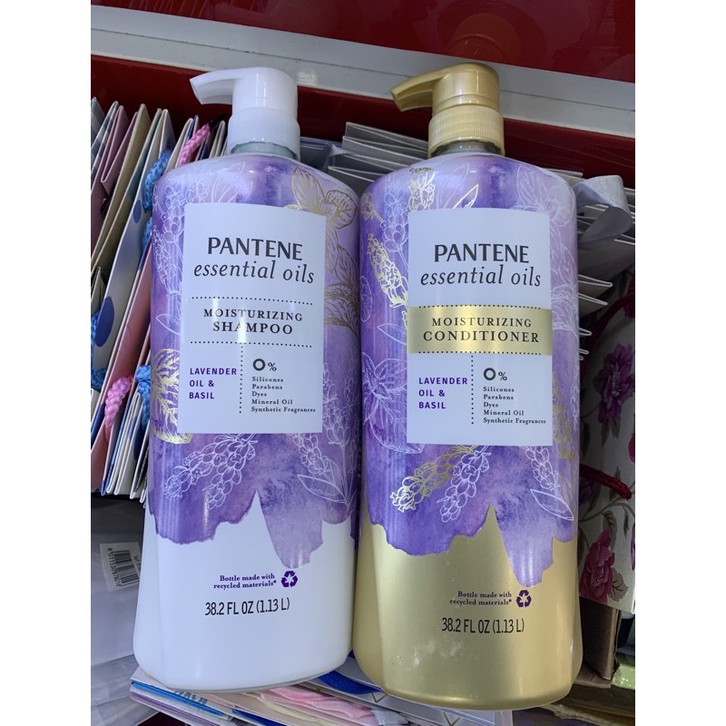 Pantene essential oils tinh dầu có gội có xả