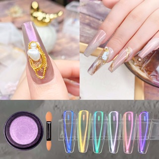 Bột tráng gương Dạ quang sét 6 màu đẹp