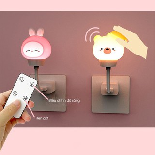 Đèn ngủ led hoạt hình, nhiều hình dễ thương cho bé