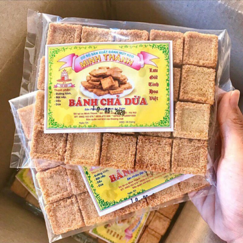 10 túi bánh chả dừa