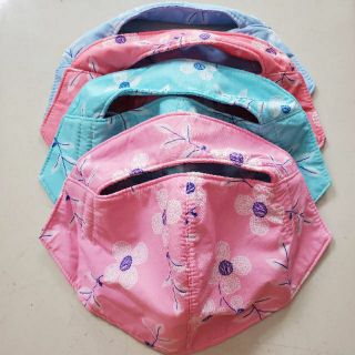 [Hình thật] Khẩu trang nữ 3 lớp che chán