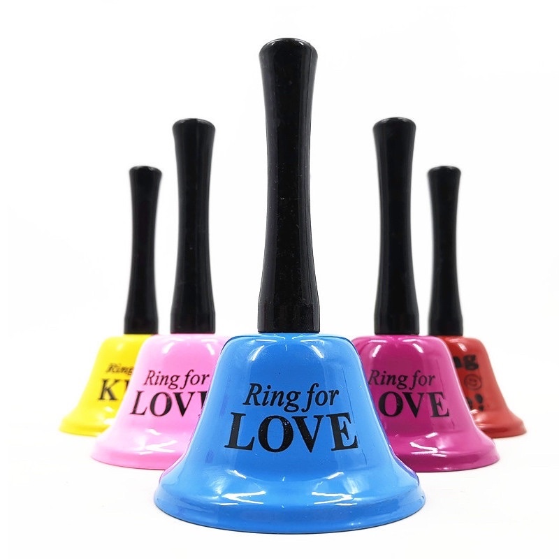 Chuông lắc cầm tay - giáo cụ dạy học và các hoạt động trò chơi cho giáo viên và hướng dẫn viên