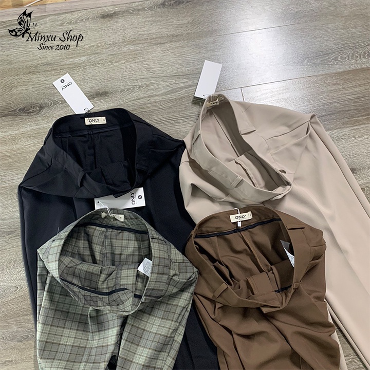 Quần baggy ONLY dáng đứng cực đẹp, quần tây chất vải siêu siêu đẹp QA01