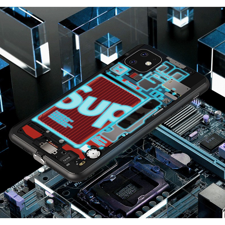 Ốp lưng Phát Sáng Theo Nhạc - Led Light - Iphone7/8/7plus/8plus/x/xs/xs max/11/11pro max/12mini/12/12Pro/12Pro Max