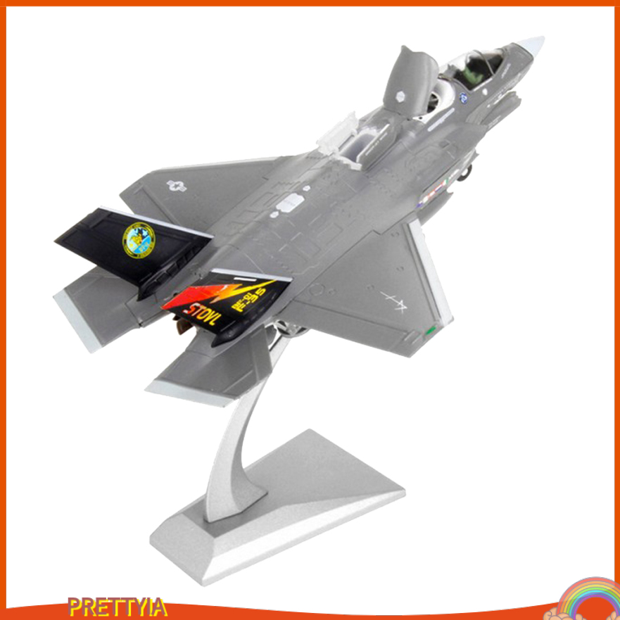 AIRCRAFT MODEL Đồ trang trí Máy Bay Chiến Đấu Diecast F-35B Tỉ Lệ 1: 72
