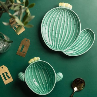 Bộ bát đĩa xương rồng