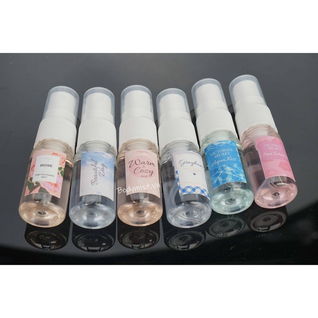 Xịt thơm body mist Bath And Body Works, Victoria Secret 12ML