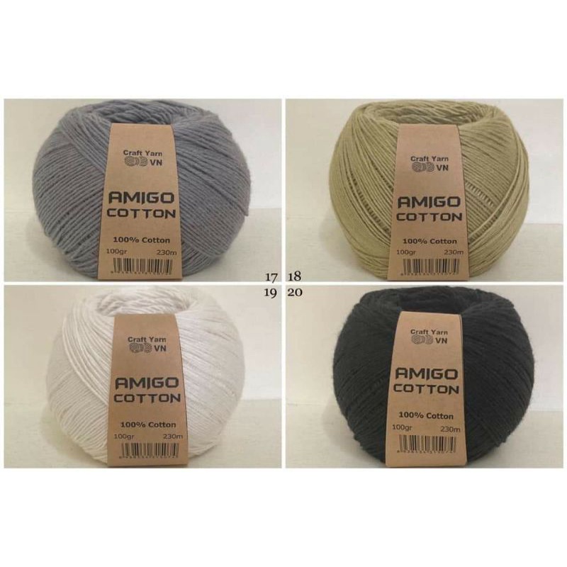 Amigo Craft Yarn, Sợi Amigo Cotton
