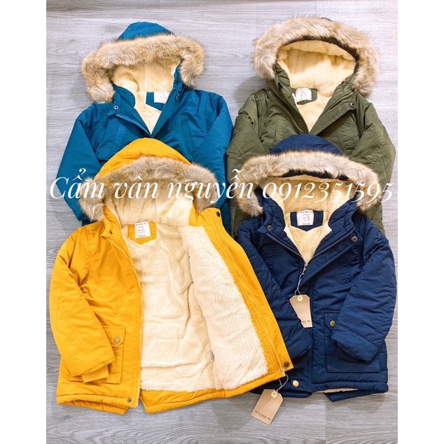 Áo Parka Trung Quốc xuất khẩu cho bé(17-33kg)