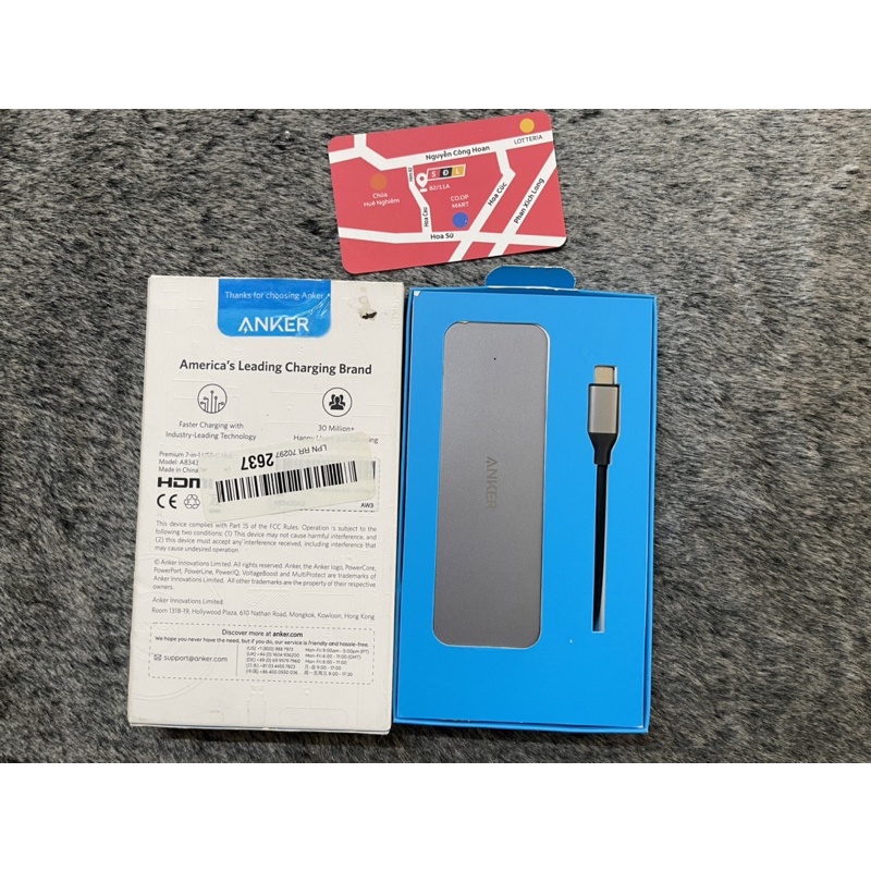 Anker Premium 7 in 1 USB-C Hub A8343