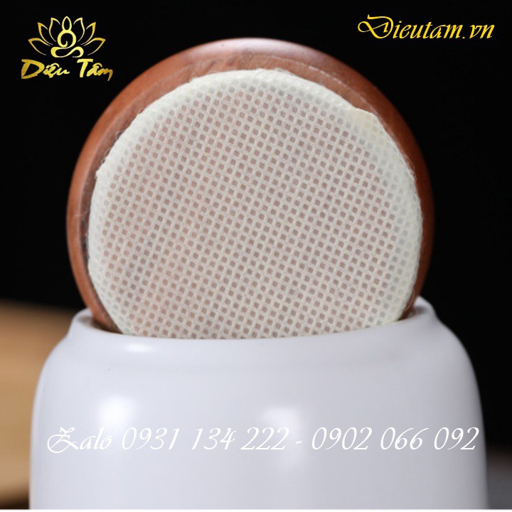 Hộp đựng trà - Hộp đựng chè gốm sứ cao cấp nhiều màu