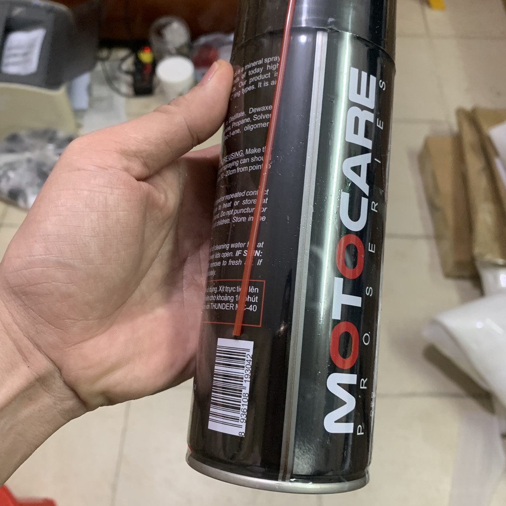 CHAI XỊT BÔI TRƠN SÊN THUNDER CHAIN LUBE ( MADE IN VIET NAM CHÍNH HÃNG)