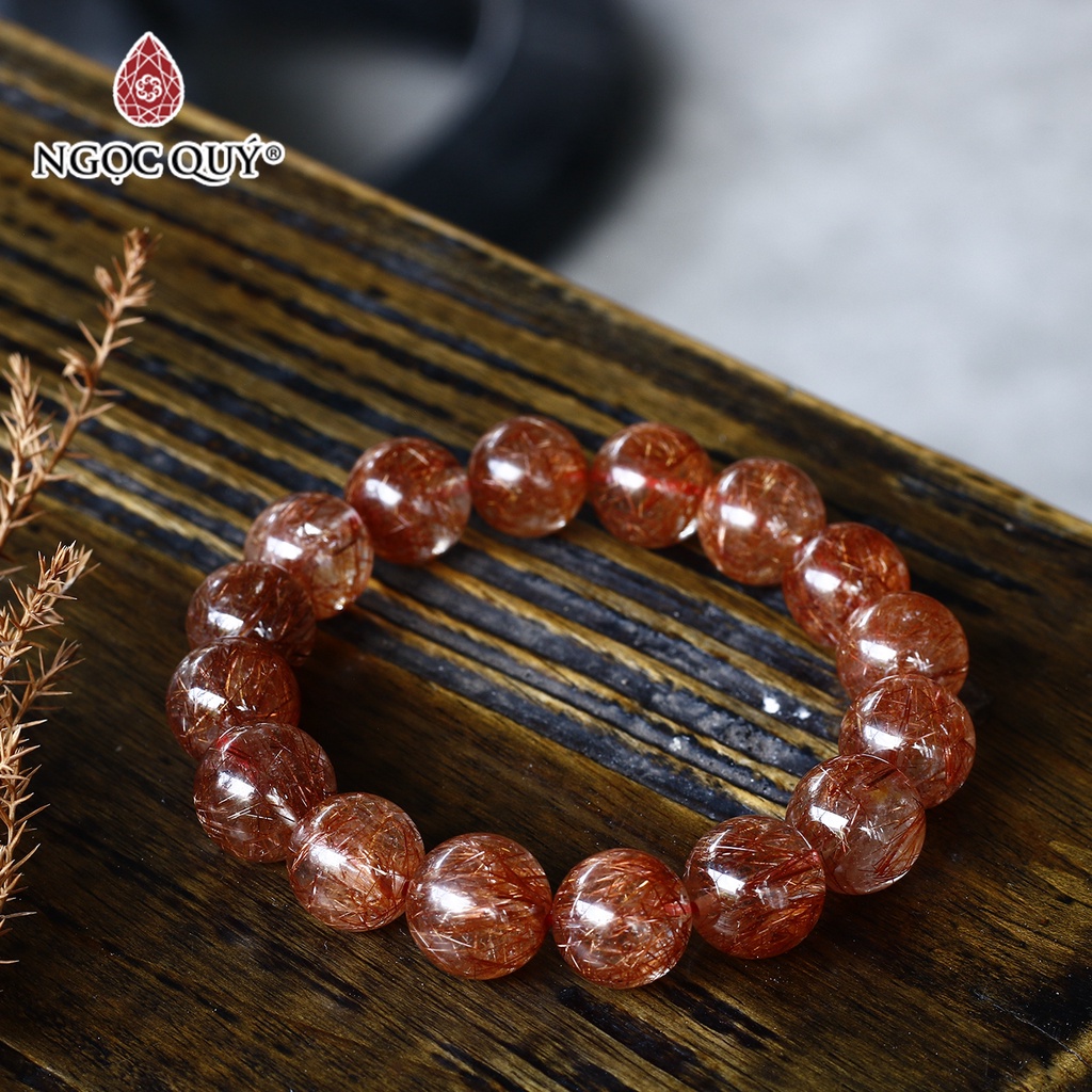 Vòng TA tóc đỏ AAA - Ngọc Quý