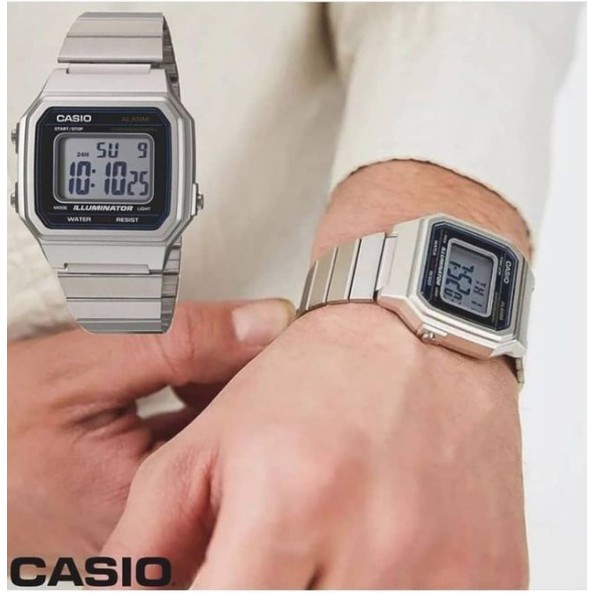 Đồng Hồ Nam Dây Thép Casio Vintage B650WD-1A Chính Hãng