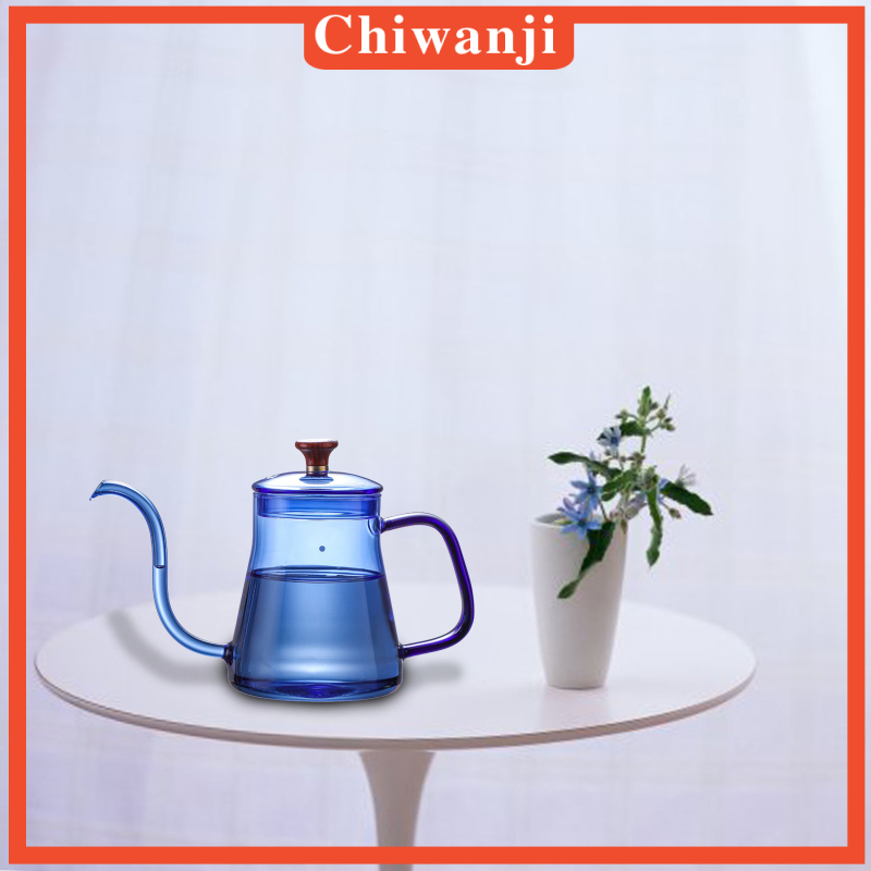 Bình Thủy Tinh Uống Trà / Cà Phê Hình Cổ Ngỗng Độc Đáo