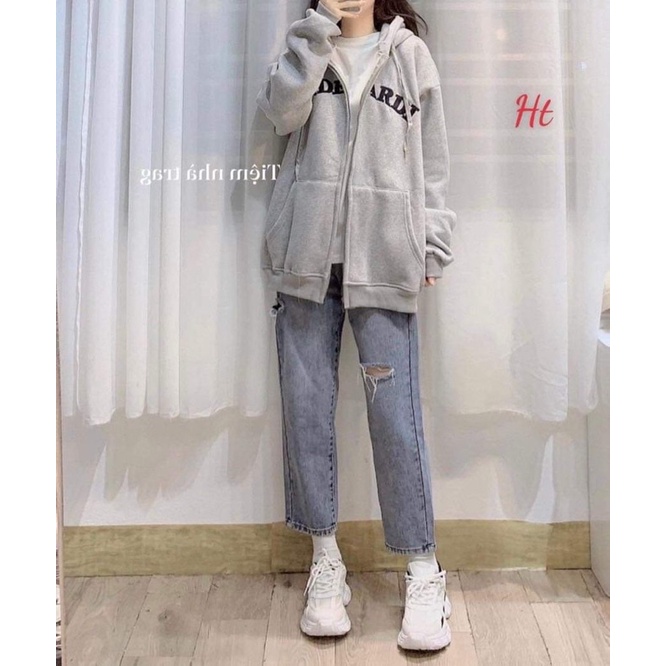 Áo khoác nỉ cotton ANDE H2A