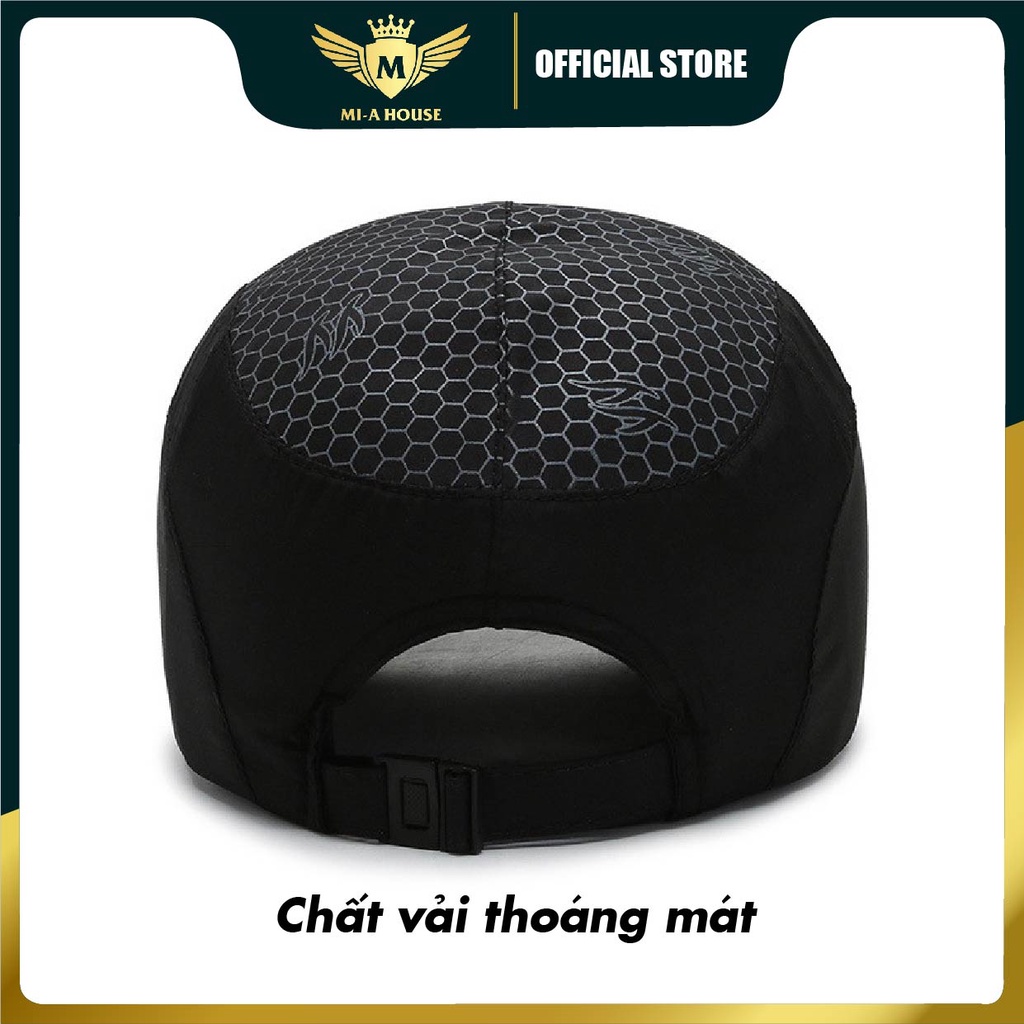 Mũ lưỡi trai thể thao SDSRUI họa tiết tổ ong kiểu mới bắt mắt