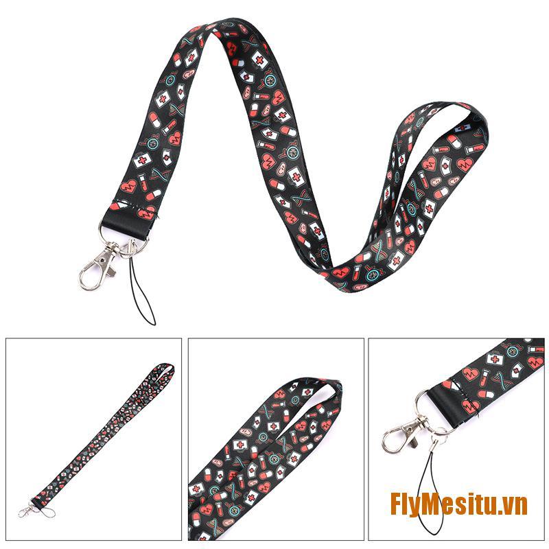 ✨FlyMesitu Doctor Nurse Lanyards Key Neck Strap For Card Badge Gym Key Lanyard Holde Chain