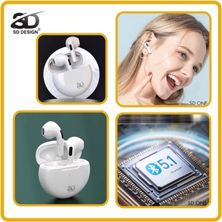 Tai Nghe Bluetooth 5.0 Không Dây Mini Pro 6 Tws Tiện Dụng