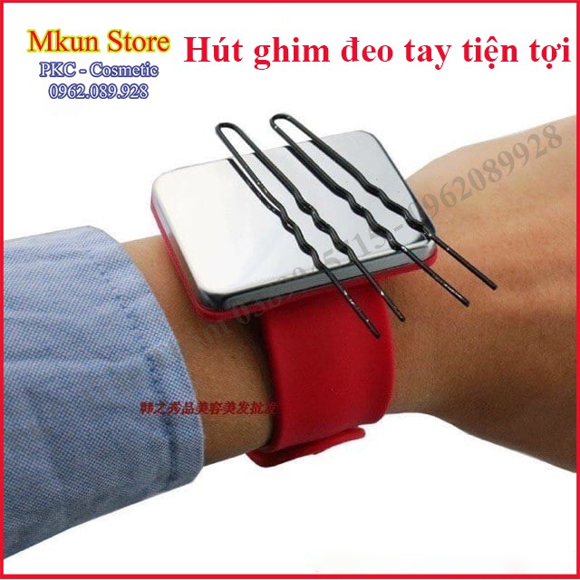 Hút Ghim Đeo Tay tiện lợi cho các thợ làm tóc