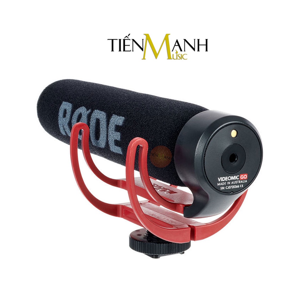 [Chính Hãng] Micro Rode VideoMic Go Dùng Cho Máy Ảnh, Máy Quay Phim Mic Thu Âm Video On Camera Microphone