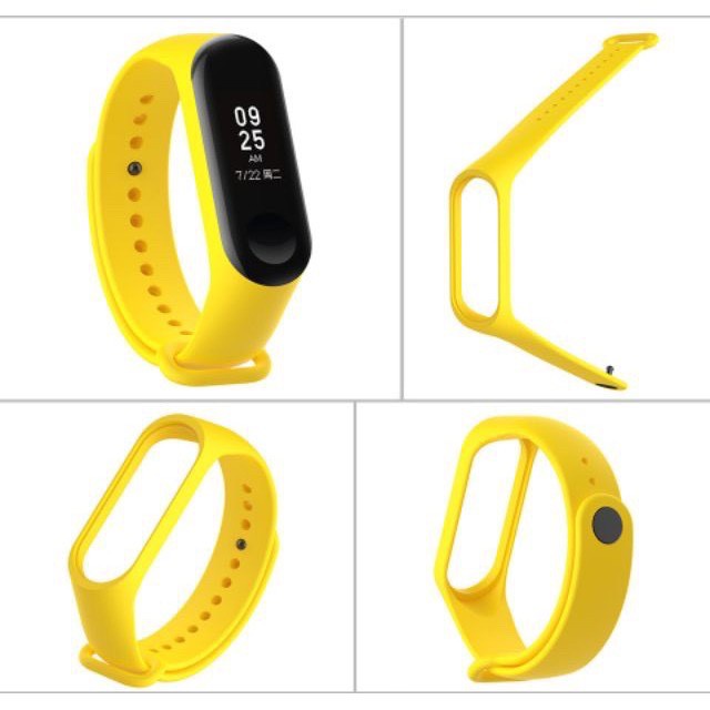 Dây đeo miband 5 cao cấp cho đồng hồ thông minh Xiaomi bền đẹp thời trang phong cách chất liệu thân thiện với môi trường