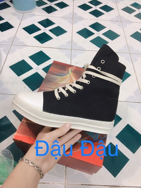 FREESHIP_Giày thể thao cao cổ chất vải đế ngà (ảnh thật) FULL BOX | BigBuy360 - bigbuy360.vn