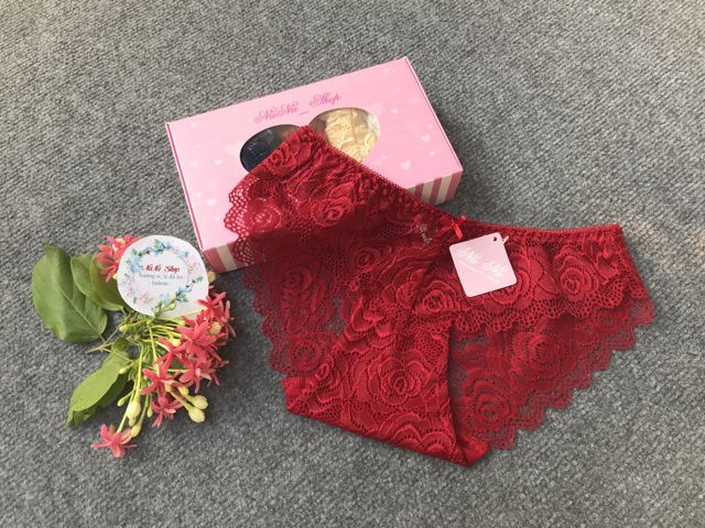 [Mã WARN20 giảm 20k đơn 150k] Hộp 5 quần ren hoa hồng NaNa | BigBuy360 - bigbuy360.vn