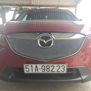 Mặt ca lăng Mazda CX5 2013 2014 2015 kiểu Bentley - Ốp Bảo Vệ Ca Lăng CX5 2012/2015