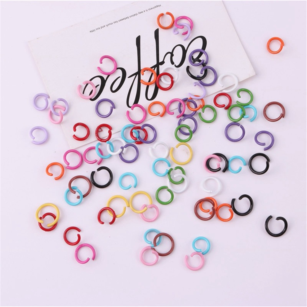 Japanese cute style color paint key ring material handmade jewelry key accessories