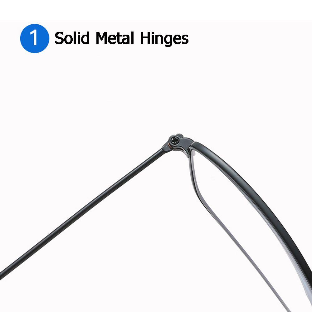 Kính Đọc Sách Gọng Kim Loại + 1.0 ~ + 4.0
