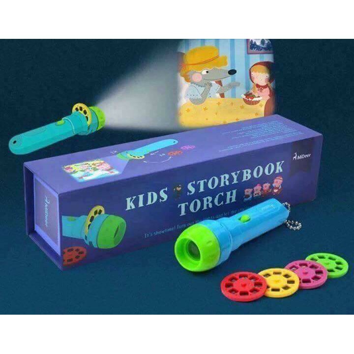 Đèn chiếu phim kể chuyện KIDS STORYBOOK TORCH