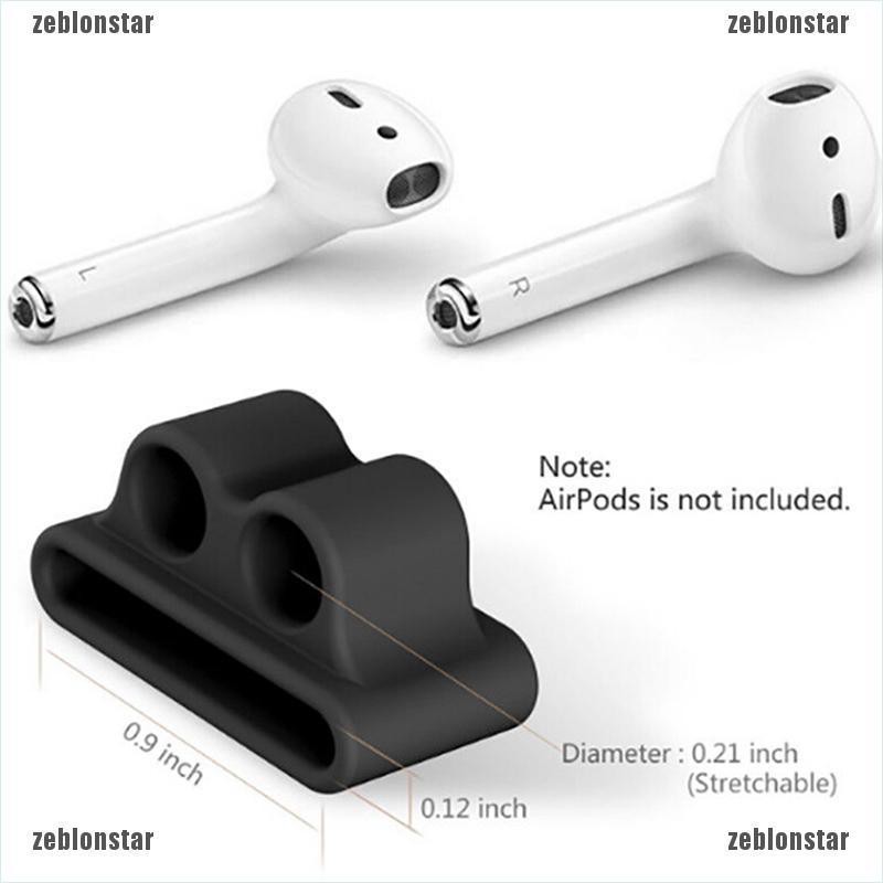 ❤star Ốp silicon chống lạc cho tai nghe Apple Airpods + phụ kiện đi kèm ▲▲