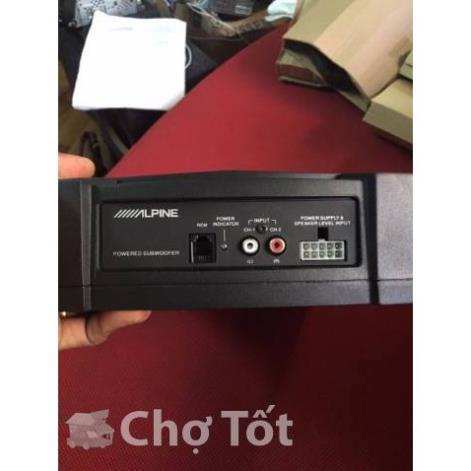 Loa Sub, Loa Siêu Trầm ALPINE PWE- T080OC cho xe hơi
