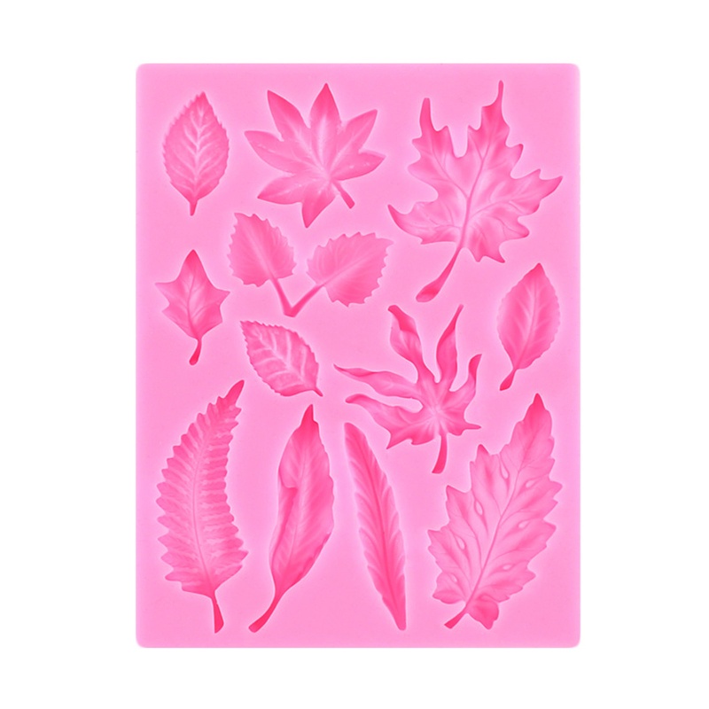 Khuôn Silicone Làm Lủng Lẳng Thủ Công Hình Lá Phong Cho Gia Đình