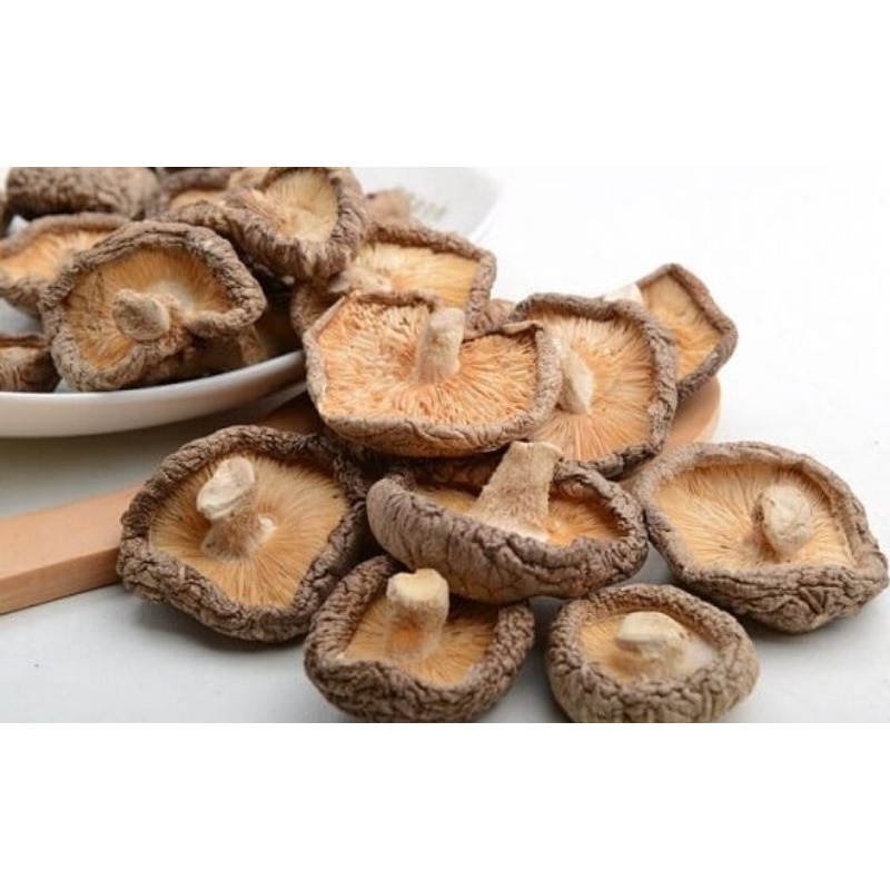 1KG Nấm Hương rừng Sapa sấy khô ăn chay ăn kiêng giảm cân loại 1 tThiên Thảo Organic