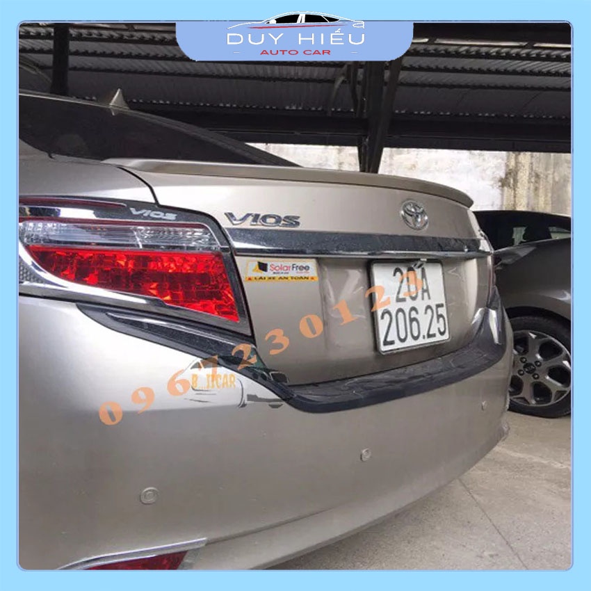 Đuôi Gió Vios 2014-2017 Cánh Gió Ô Tô Thể Thao Dáng Thấp Hàng Mộc Chưa Sơn Ảnh Thật