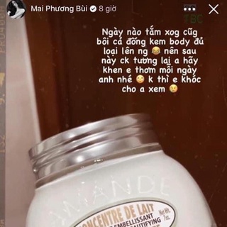 Dưỡng thể Hạnh Nhân L’0CCITAN€ Amande
