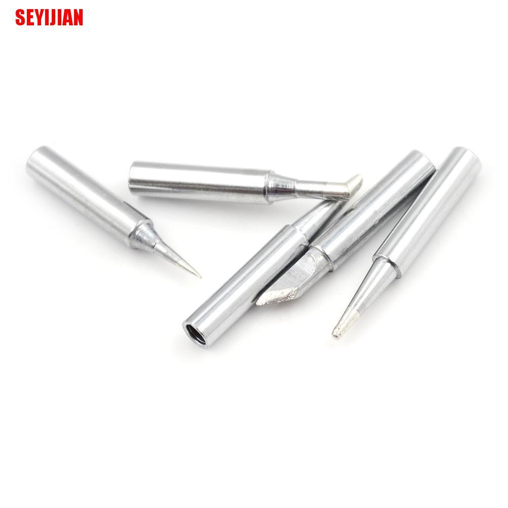 Bộ 5 Đầu Mũi Hàn Bằng Đồng Thau 936 Chất Lượng Cao