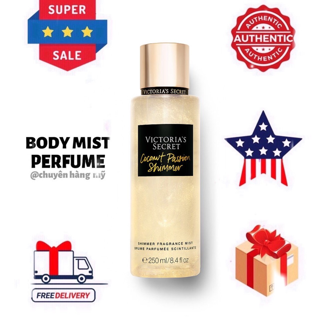 𝗕𝗢𝗗𝗬𝗠𝗜𝗦𝗧𝗣𝗘𝗥𝗙𝗨𝗠𝗘⚜️Xịt Thơm Body Victoria’s Secret Shimmer New 2019 V2 | BigBuy360 - bigbuy360.vn