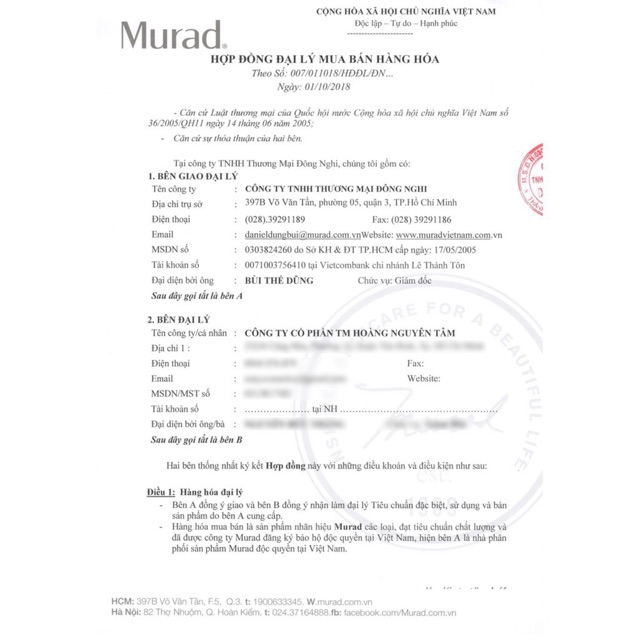 Serum cân bằng da dầu, xóa mụn Murad Outsmart Acne Clarifying Treatment 50ml