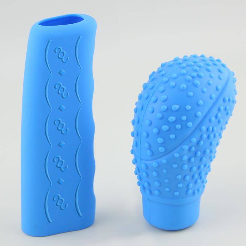 Universal Silicone Gear Shift Knob Cover Car Gear Cover Manual Gear Hanging Gear Lever Cover Gear Handbrake Sleeve Gear Controller Protective Cover xQGW