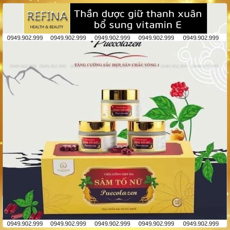 Sâm tố nữ puecolazen - thần dược cho vẻ đẹp phụ nữ