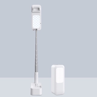 Gậy livestream tích hợp chụp ảnh từ xa DOXG-V6 Bluetooth kèm đèn 3 chế độ, trục quay kép 360 độ đáp ứng mọi góc cản